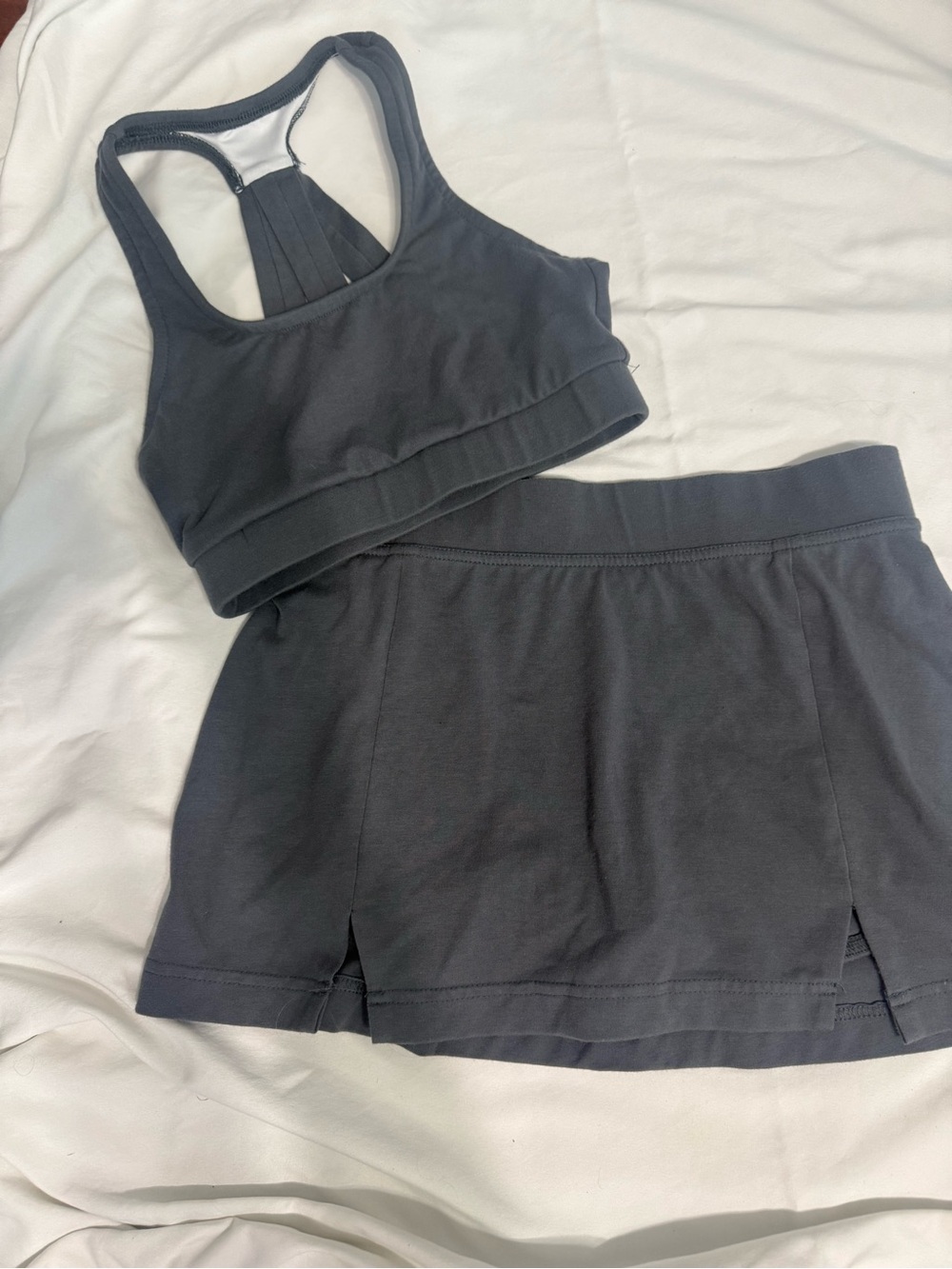 Varsity Black Athletic Skort